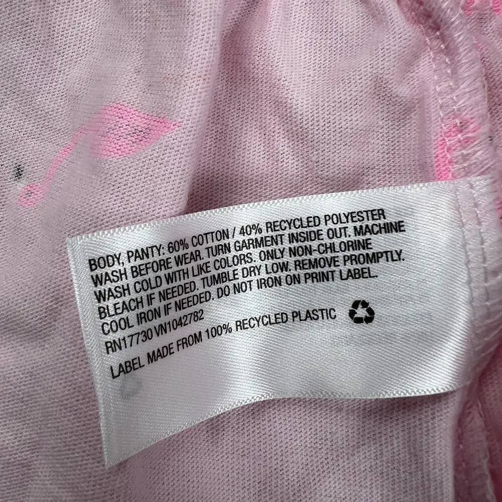 Cat & Jack Toddler Girls' Flamingo Tiered Knit Tank Dress - Size 12M- NWT